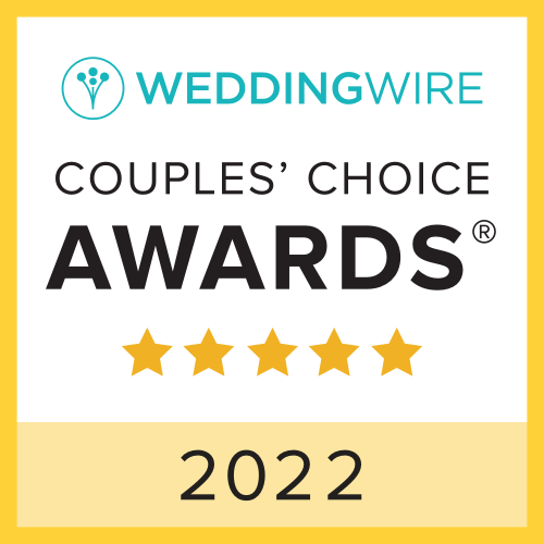 WeddingWire Couples' Choice 2022 award badge